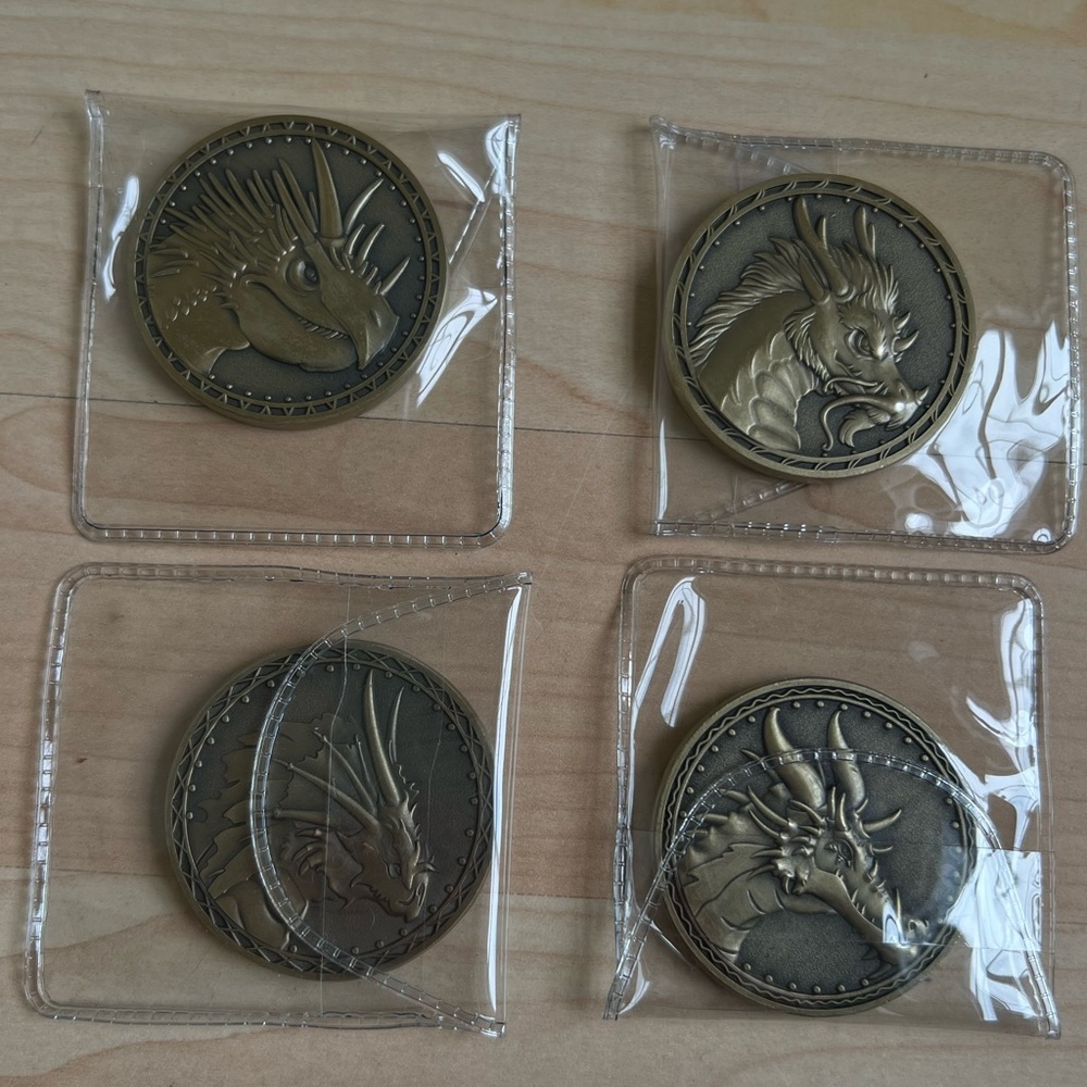 LitJoy TriWizard Tournament Dragon Coins